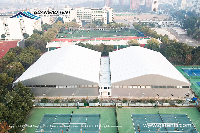 Sports School tennis court tent